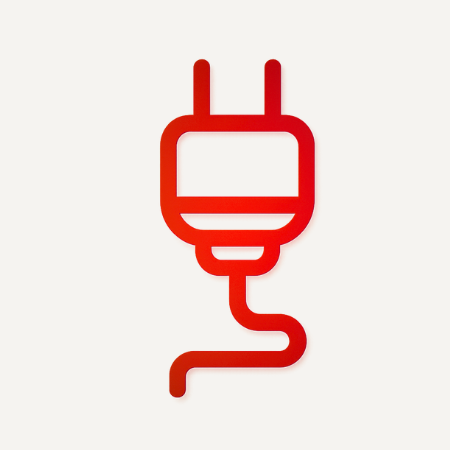 Icône : prise, equipements