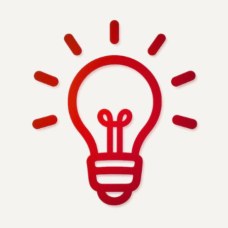Icône : ampoule, 