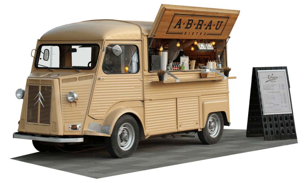 illustration d'un food truck